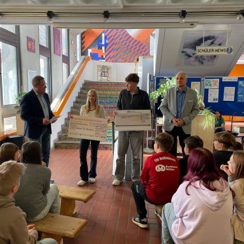 Realschüler spenden über 6.600 Euro