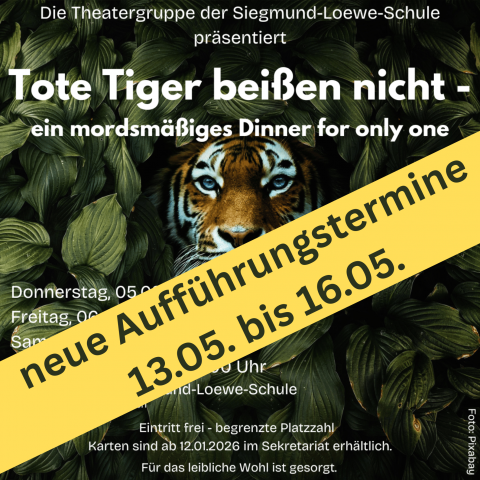 Neue Aufführungstermine